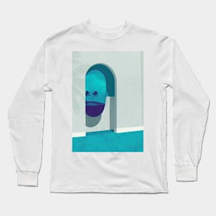 Ocean Through the Mirror Long Sleeve T-Shirt